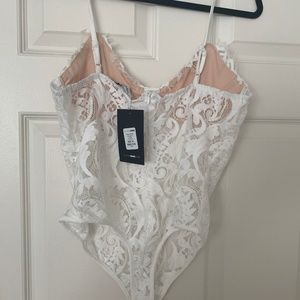 White Lace bodysuit